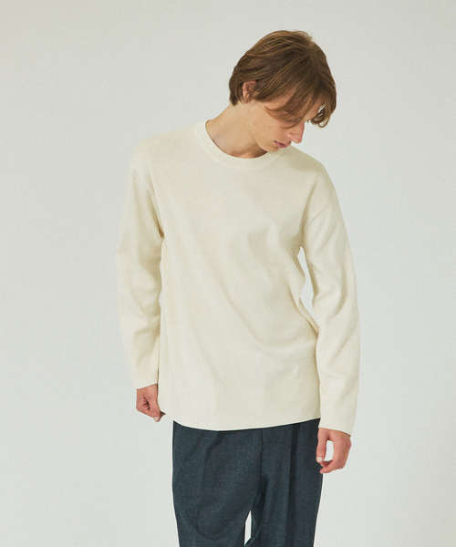 アバハウス（ABAHOUSE）/【定番】総針 プルオーバー ニット ABAHOUSE（アバハウス） セーター ニット 「定番」総針 プルオーバー