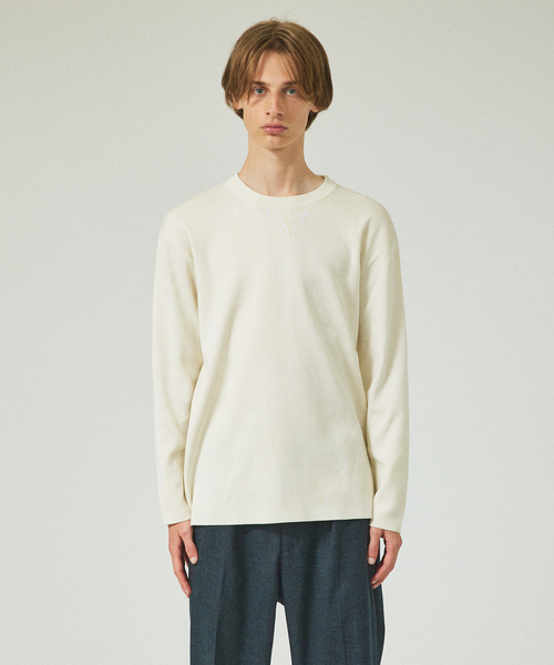 ABAHOUSE（アバハウス） セーター ニット 「定番」総針 プルオーバー