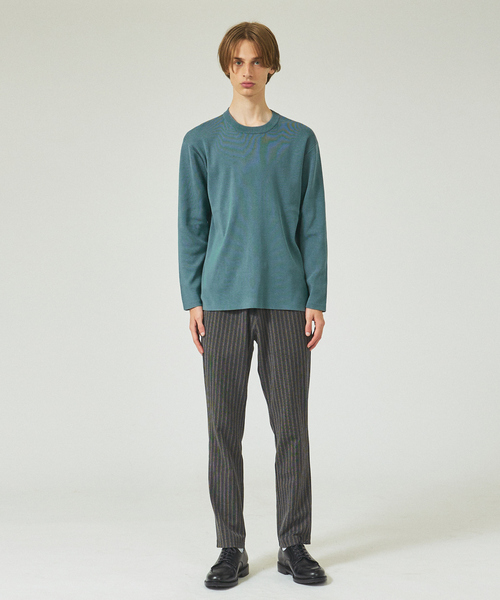 ABAHOUSE（アバハウス） セーター ニット 「定番」総針 プルオーバー