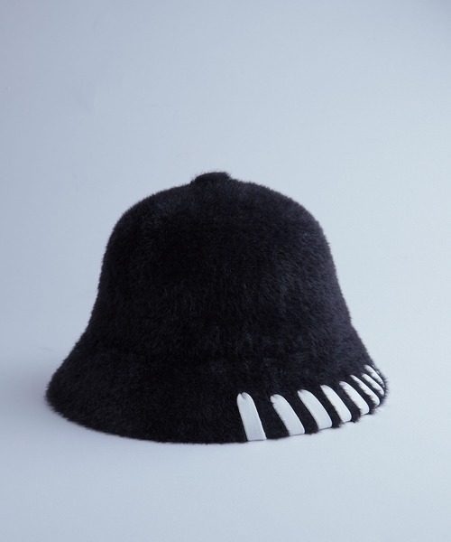 CIASENSE 帽子 ハット Hand-stitched shaggy bucket hat / ハンド