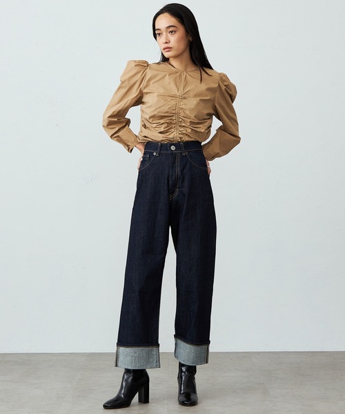 SOMETHING（サムシング） ジーンズ デニム デニムパンツ レディース