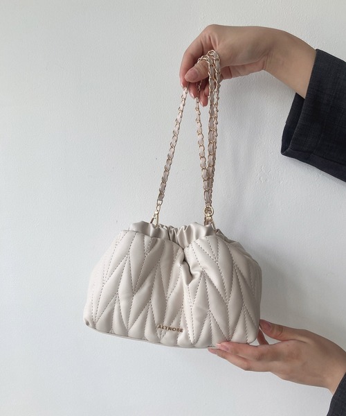 AS KNOW AS（アズノゥアズ） ショルダーバッグ バッグ キルティング