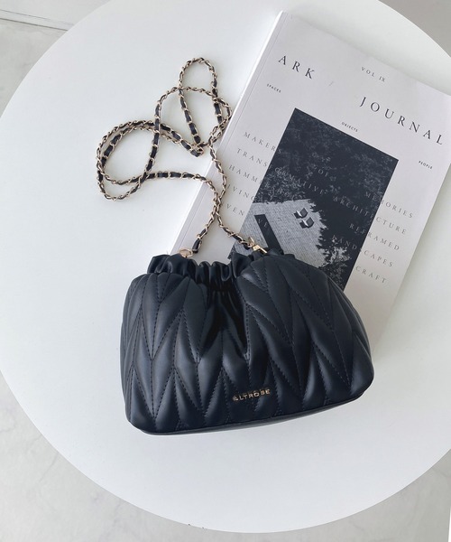 AS KNOW AS（アズノゥアズ） ショルダーバッグ バッグ キルティング