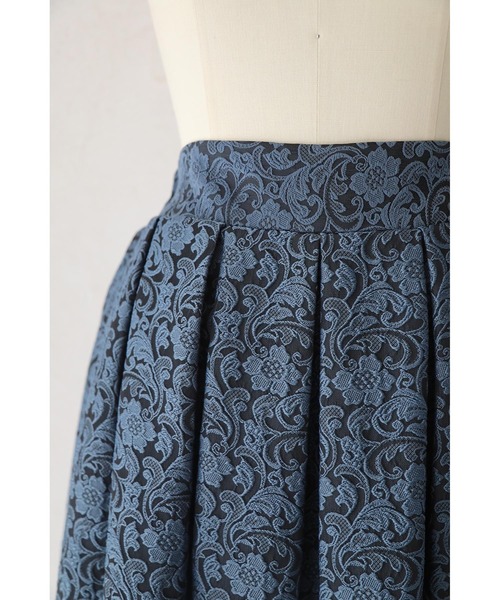 cawaii スカート パリジェンヌ気分 クラシカル ジャガードスカート