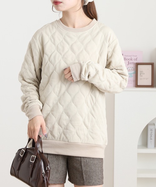 FUNALIVE（ファンアライブ） トレーナー スウェット キルティング 薄