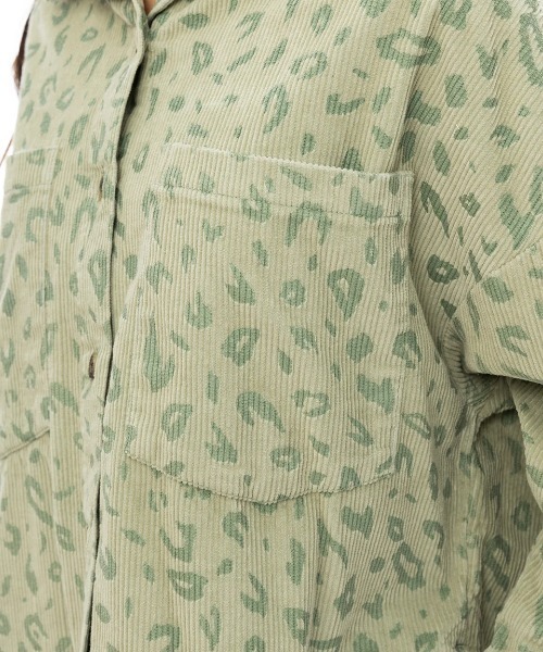 ブラウス シャツ BILLABONG レディース STOKED ON YOU PRINT  長袖シャツ  「2024年秋冬モデル」/ビラボン総柄シャツ BILLABONG ブラウス シャツ レディース STOKED ON YOU PRINT