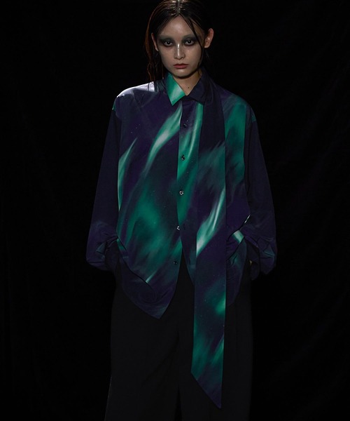 BLAYMORE シャツ 「BLAYMORE」 Aurora Dechine Shirt with Scarf