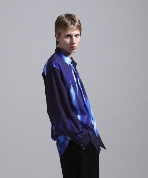 BLAYMORE シャツ Aurora Dechine Shirt with Scarf / オーロラシャツ