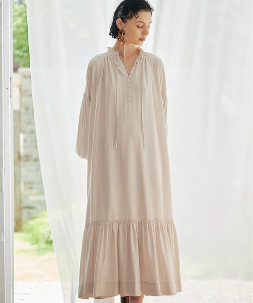 KOH.style 「KOH.style」 長袖ワンピース FREE ベージュ レディース 