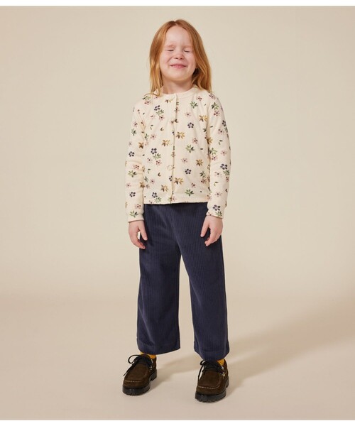 PETIT BATEAU（プチバトー） カーディガン チュビックキルティング