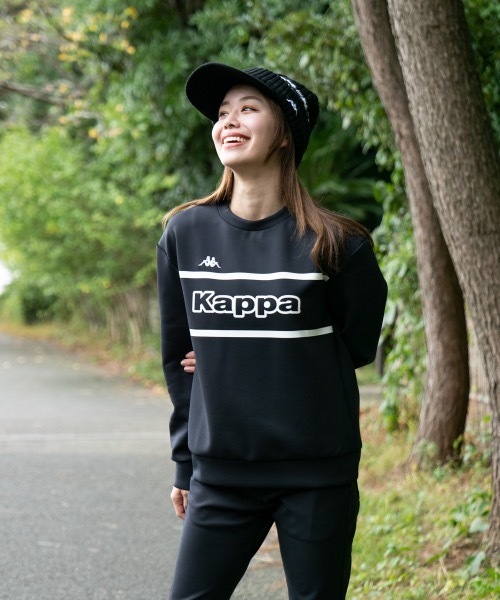 トレーナー スウェット 「Kappa / カッパ」レディースボンディングクルーネックスウェット　ロゴトレーナー　ゴルフ レディース | Kappa | 09