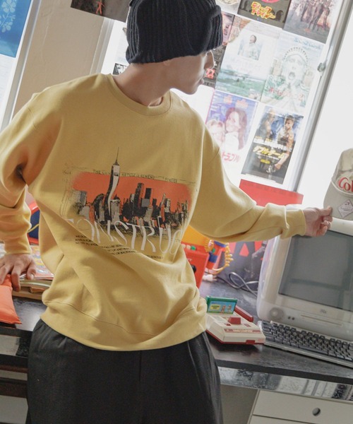 niko and…（ニコアンド） トレーナー スウェット アソートレトロBIG