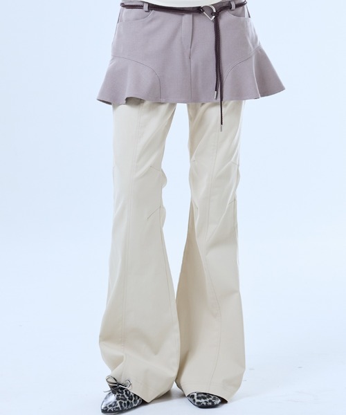 LUVISTRUE パンツ FS LAYERED SKIRT PANTS レディース