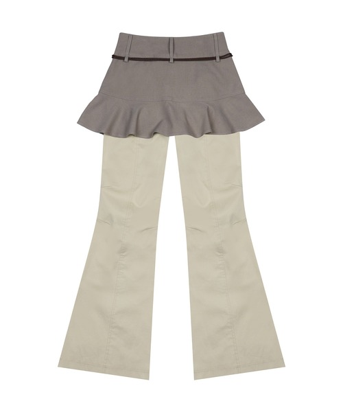 LUVISTRUE SKIRTPANTS スカートパンツ sakishimatokyo スラックス パンツ 「セット商品」ラップ