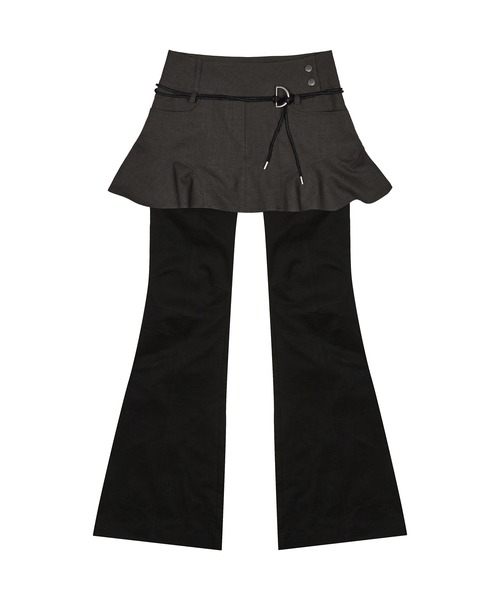 LUVISTRUE SKIRTPANTS スカートパンツ sakishimatokyo スラックス パンツ 「セット商品」ラップ