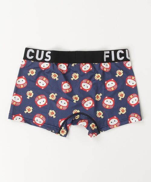 FICUS（フィークス） ボクサーパンツ 幸福呼ぶ達磨猫 メンズ ボクサー