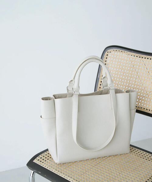 NATURAL BEAUTY BASIC トートバッグ ライトウエイト2wayハンドル