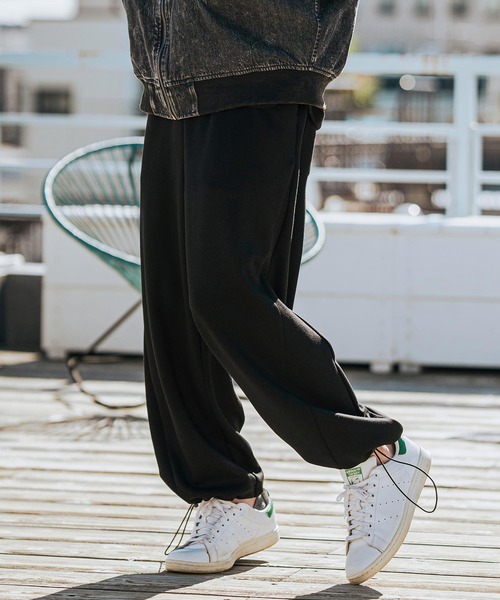 CAMBIO（カンビオ） パンツ mp13121-裾絞りポンチイージーパンツ