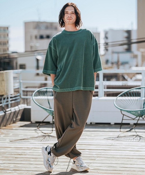 CAMBIO（カンビオ） パンツ mp13121-裾絞りポンチイージーパンツ