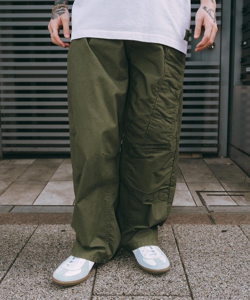 Subciety（サブサエティ） ワイドパンツ パンツ Military tent pants