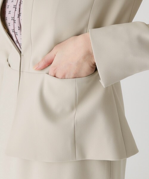 COUP DE CHANCE（クードシャンス） ジャケット ノーカラージャケット