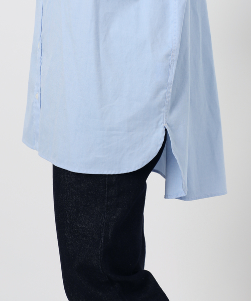 SLOBE IENA ファインOXオーバーロングシャツ ce018-25879-01b.jpg?basethum=225