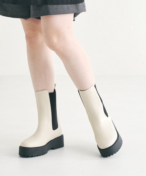 「ORiental TRaffic」 ショートブーツ SS ブラック レディース_画像9