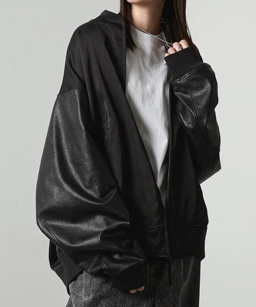 Alfred Alex」 ジップアップブルゾン L ブラック メンズ : ZOZOTOWN