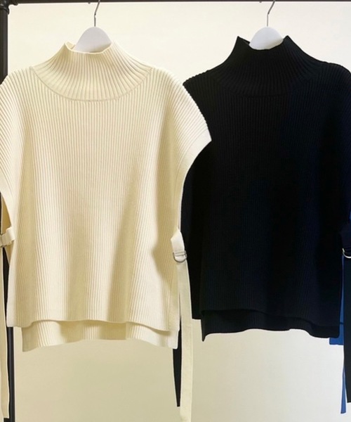 「SUGAR ROSE」 タートルネックニット FREE ブラック レディース_画像5