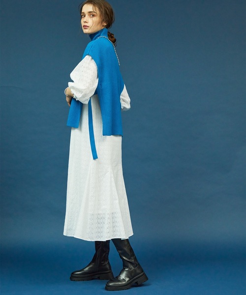 「SUGAR ROSE」 タートルネックニット FREE ブラック レディース_画像8