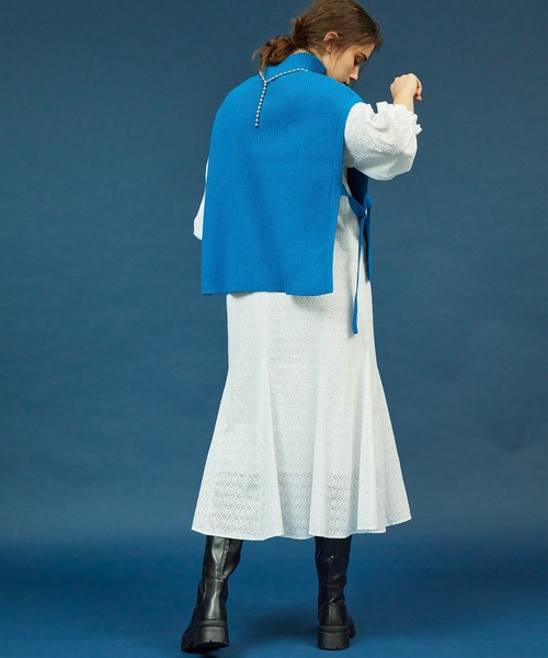 「SUGAR ROSE」 タートルネックニット FREE ブラック レディース_画像9