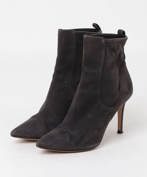 Sergio rossi（セルジオロッシ） ショートブーツ 35 グレー レディース