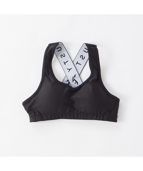 RUSTY（ラスティ） 水着 ブランド ロゴ 半袖 Tシャツ ブラトップ