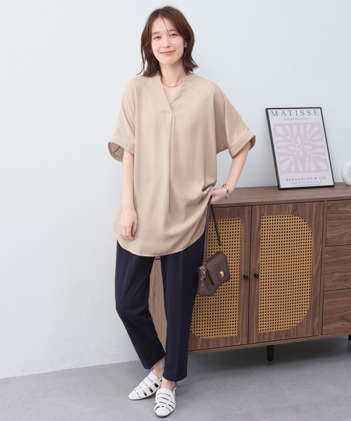 ５５％以上節約 Viola e ZOZOTOWN : タックスキッパーチュニック チュニック トップス