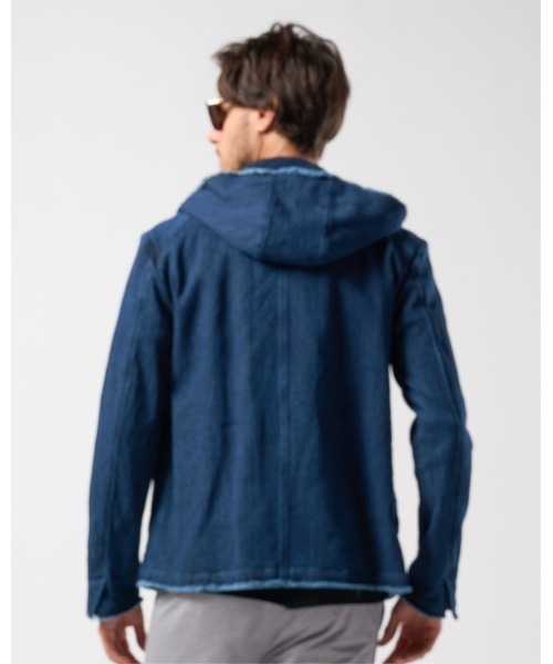 wjk ブルゾン アウター 「LEON×B'2nd×wjk」hooded wrap blouson