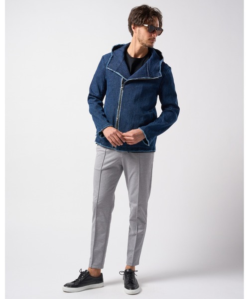 wjk ブルゾン アウター 「LEON×B'2nd×wjk」hooded wrap blouson