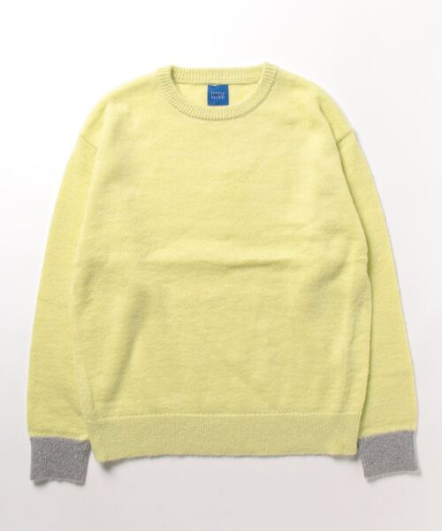 「bonjour records」 長袖ニット S イエロー系その他 メンズ_画像2