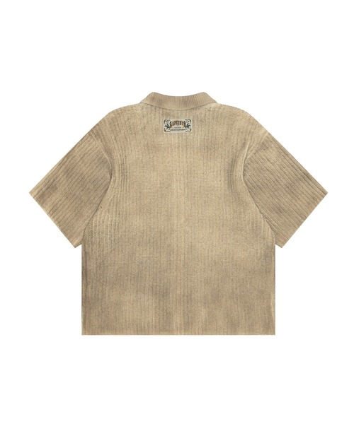 セーター ニット AAPE SHORT SLEEVE KNIT SHIRTS メンズ