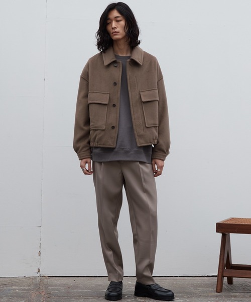 WYM LIDNM 「WYM LIDNM」 ジャケット L ブラウン メンズ : ZOZOTOWN