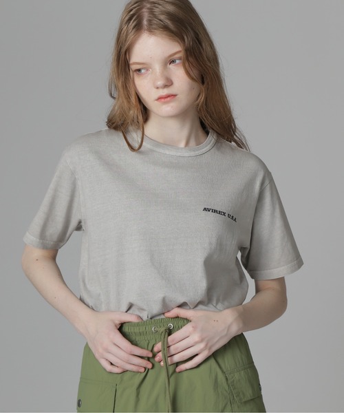 tシャツ FADE WASH PRINT T-SHIRT/フェードウォッシュプリントTシャツ レディース FADE WASH PRINT T-SHIRT/フェードウォッシュプリントTシャツ