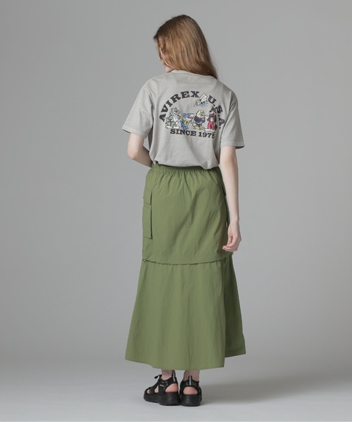 tシャツ FADE WASH PRINT T-SHIRT/フェードウォッシュプリントTシャツ レディース FADE WASH PRINT T-SHIRT/フェードウォッシュプリントTシャツ