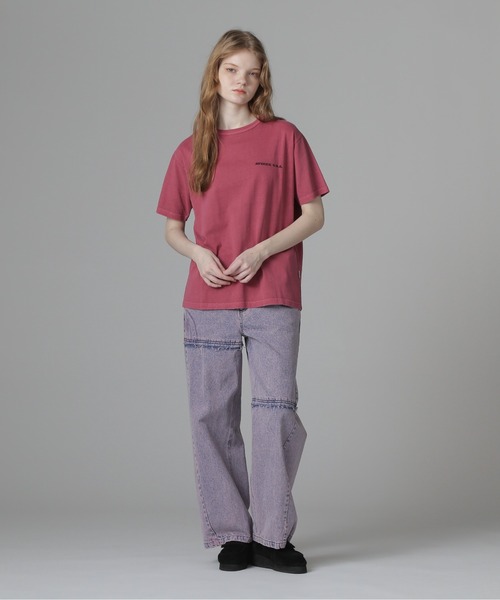 国内発送【AVIREX】フェードウォッシュプリントTシャツ FADE WASH PRINT T-SHIRT/フェードウォッシュプリントTシャツ