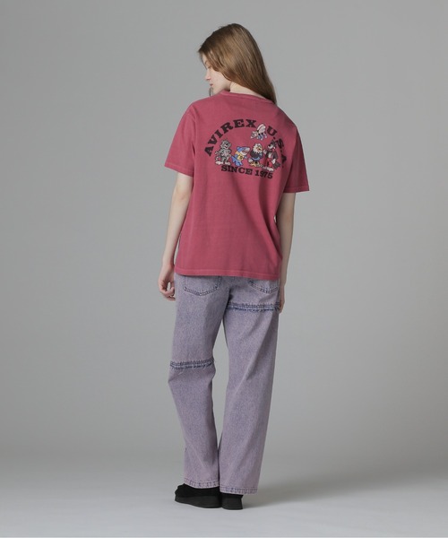 tシャツ FADE WASH PRINT T-SHIRT/フェードウォッシュプリントTシャツ レディース FADE WASH PRINT T-SHIRT/フェードウォッシュプリントTシャツ