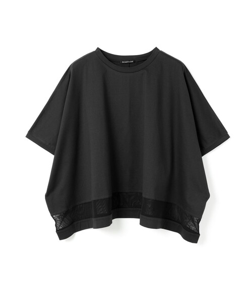 tシャツ mizuiro ind クルーネックアシンメトリープルオーバー レディース mizuiro ind クルーネックAラインチュニックT｜ MARcourt ONLINE