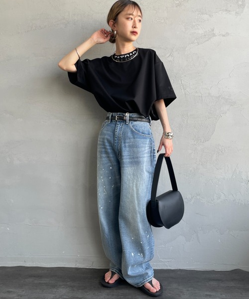 TATRAS tシャツ 「TATRAS/タトラス」 RISTEN ブランド刺繍ロゴ