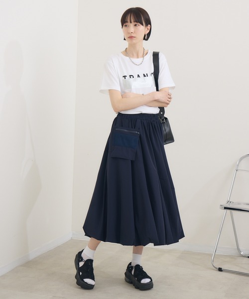 Paradise Picnic スカート 斜め切替バルーンスカート : ZOZOTOWN