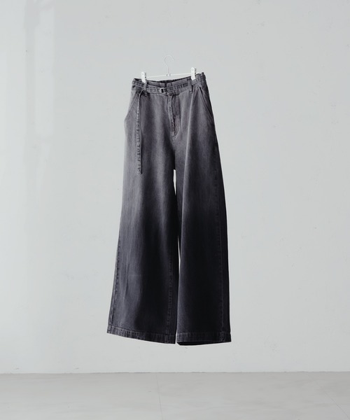 epnok ジーンズ グラデーションデニムワイドパンツ メンズ レディース