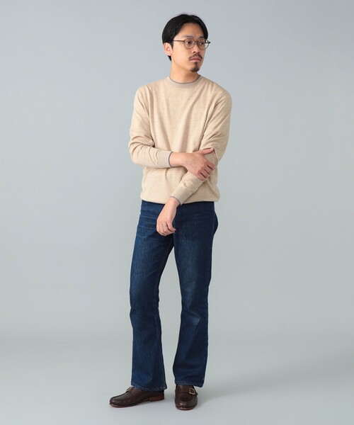 ブリッラペルイルグストフィリッポデローレンティスカシミヤ混クルーネックセーター Brilla per il gusto（ブリッラ ペル イル グスト） セーター ニット