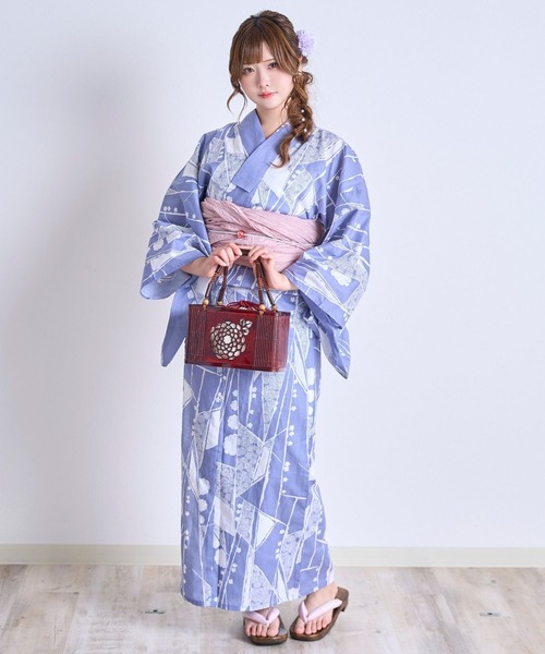 浴衣 オリジナル2WAY浴衣ワンピセット（浴衣）｜natural couture