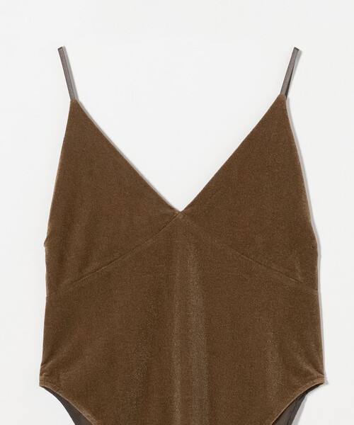 aewen matophイウエンマトフニットコンビラッフルフリルキャミソール AEWEN MATOPH＞ニットコンビ ラッフル キャミソール